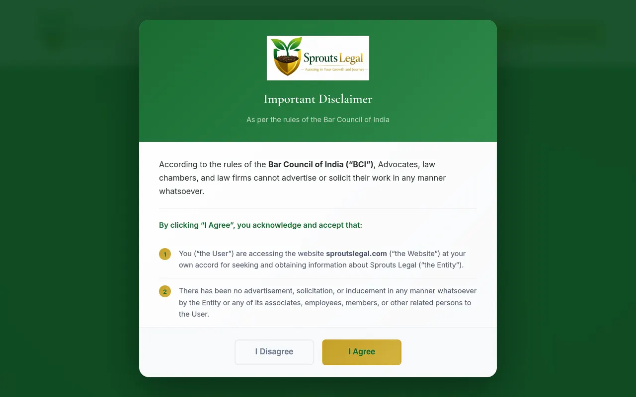 Sprouts Legal website designed by Web Total Solution