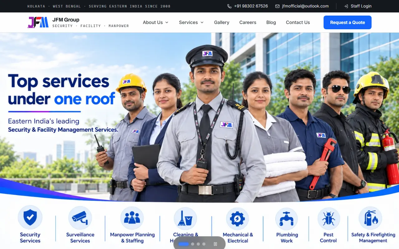 JFM Group website
