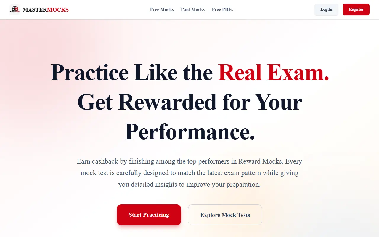 Master Mocks website