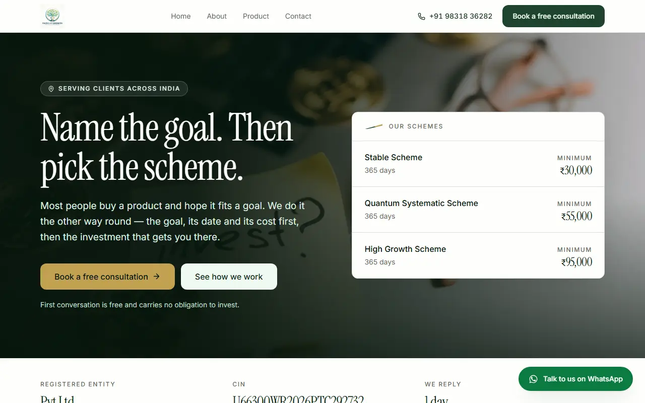 Gromore Investment website